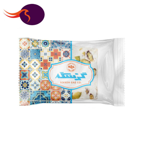 گز لقمه 10% مغز پسته ۱۰۰۰ گرمی سکه