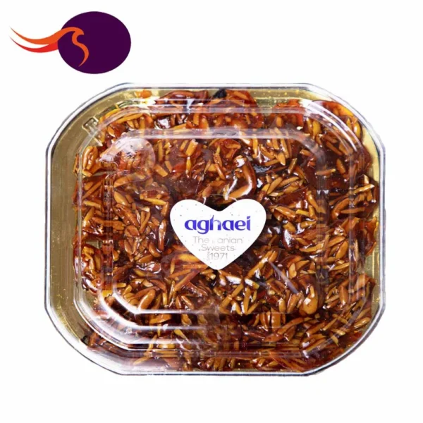 سوهان عسلی خلال بادام درختی خجسته آقایی