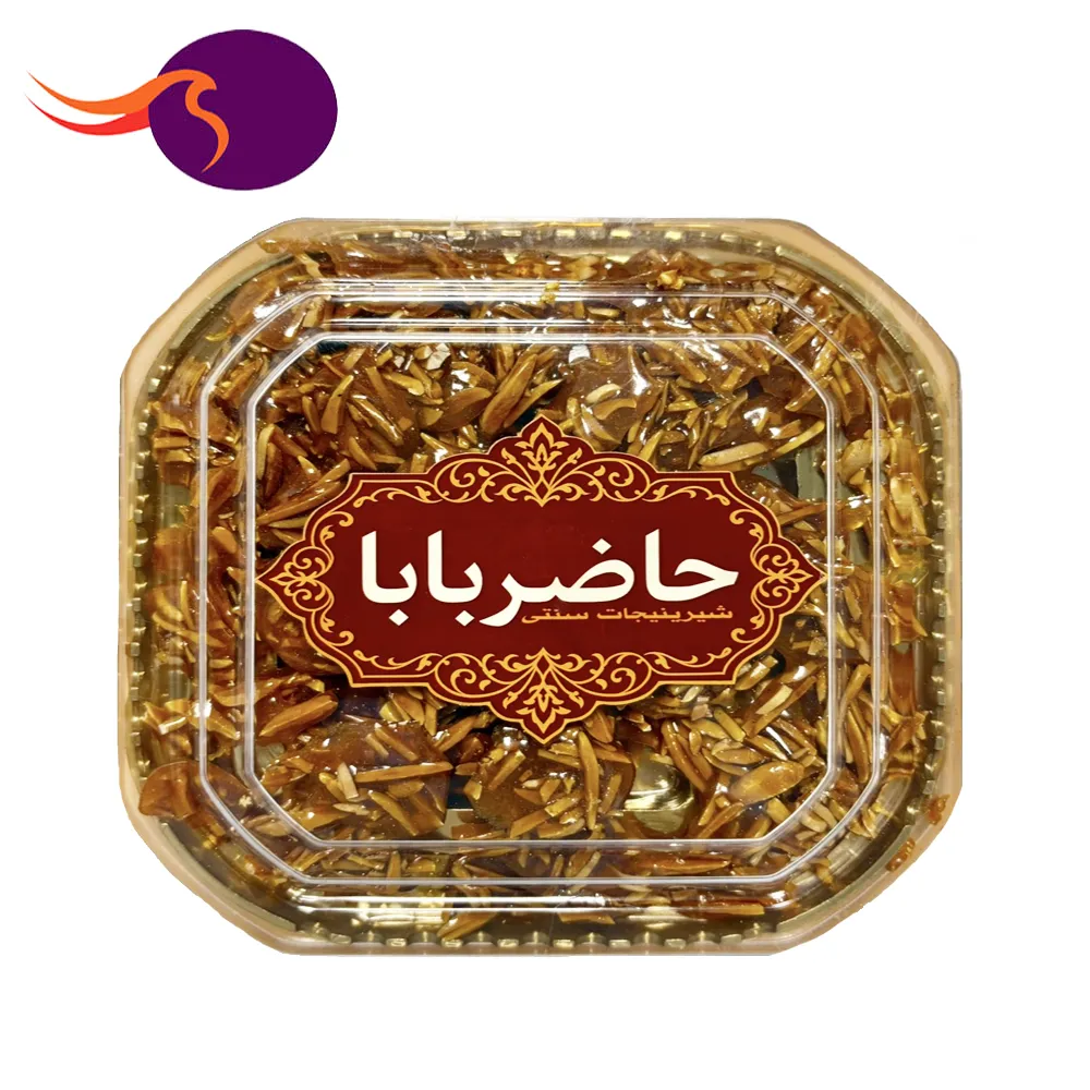 سوهان عسلی خلال بادام درختی حاضربابا