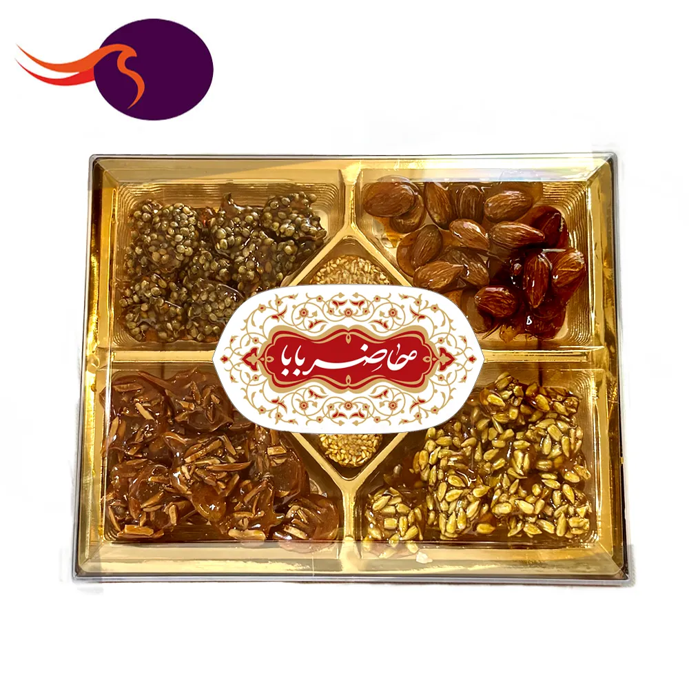 سوهان عسلی 5 مغز حاضربابا